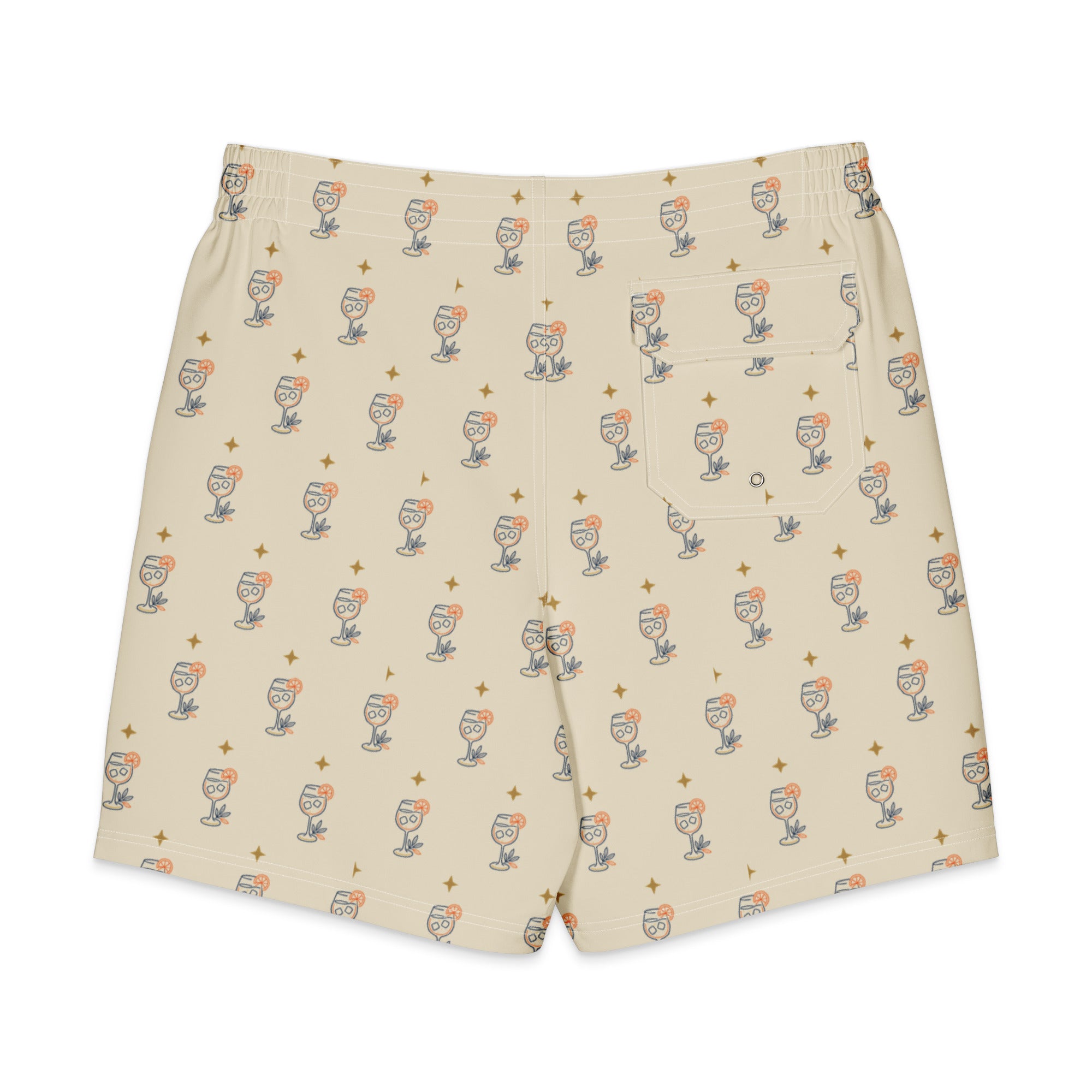 Amalfi Swim Shorts – back view