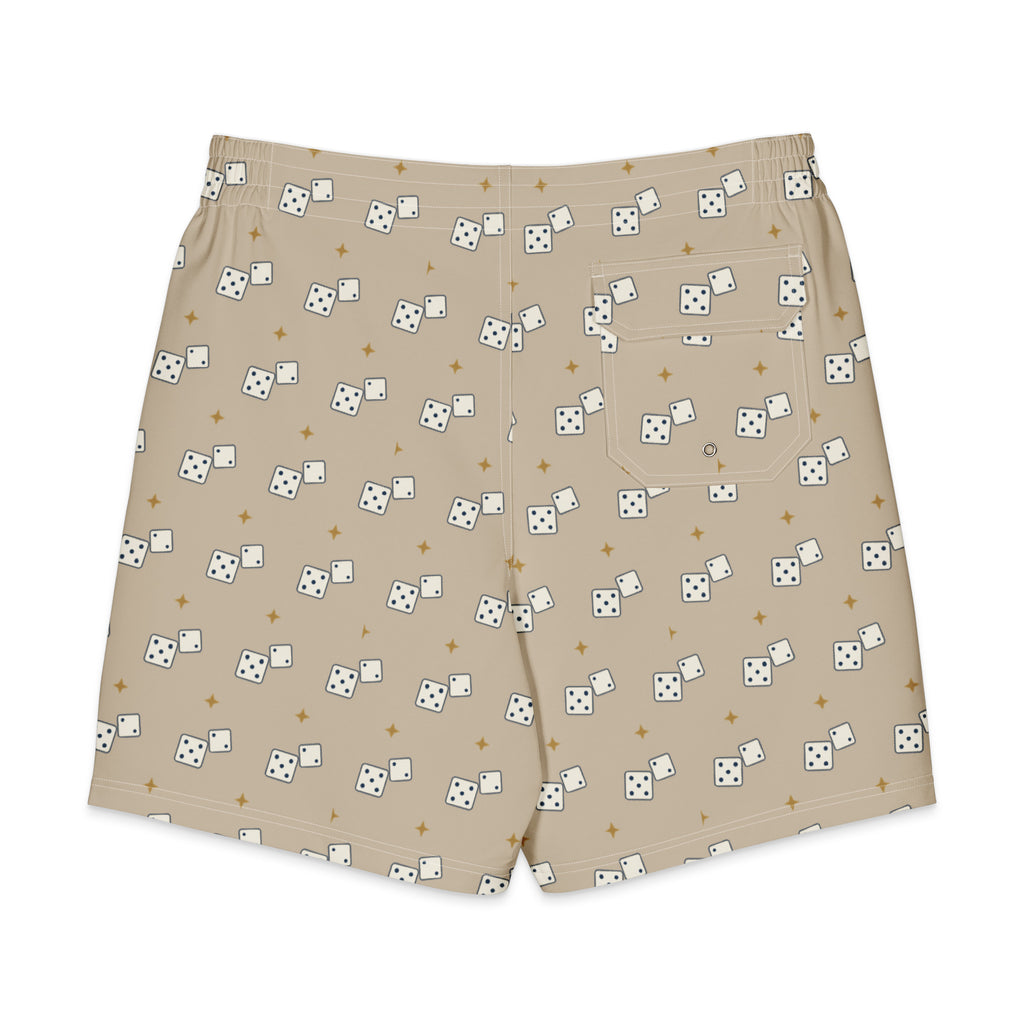 After Sun Dice Swim Shorts – back view