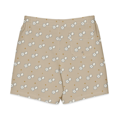 After Sun Dice Swim Shorts – back view