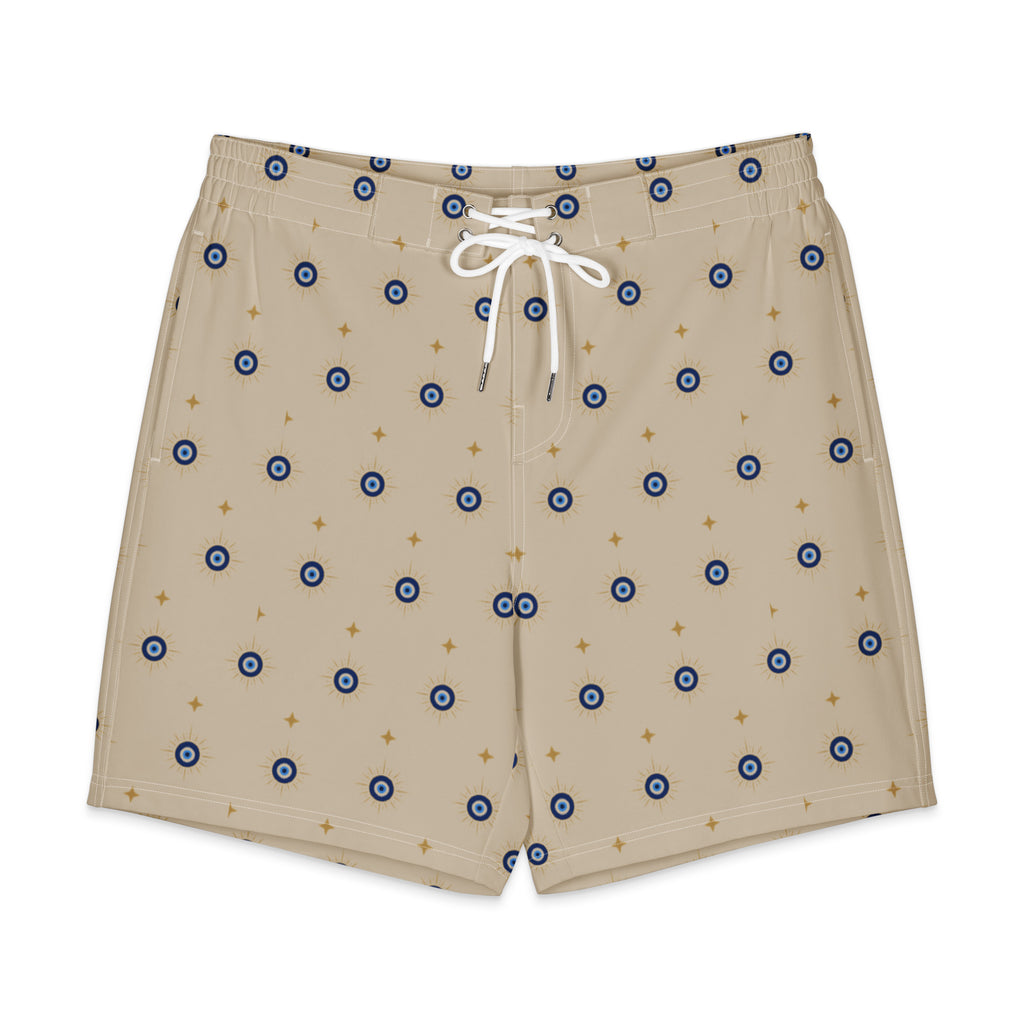 Turkish Coffee Swim Shorts – front view
