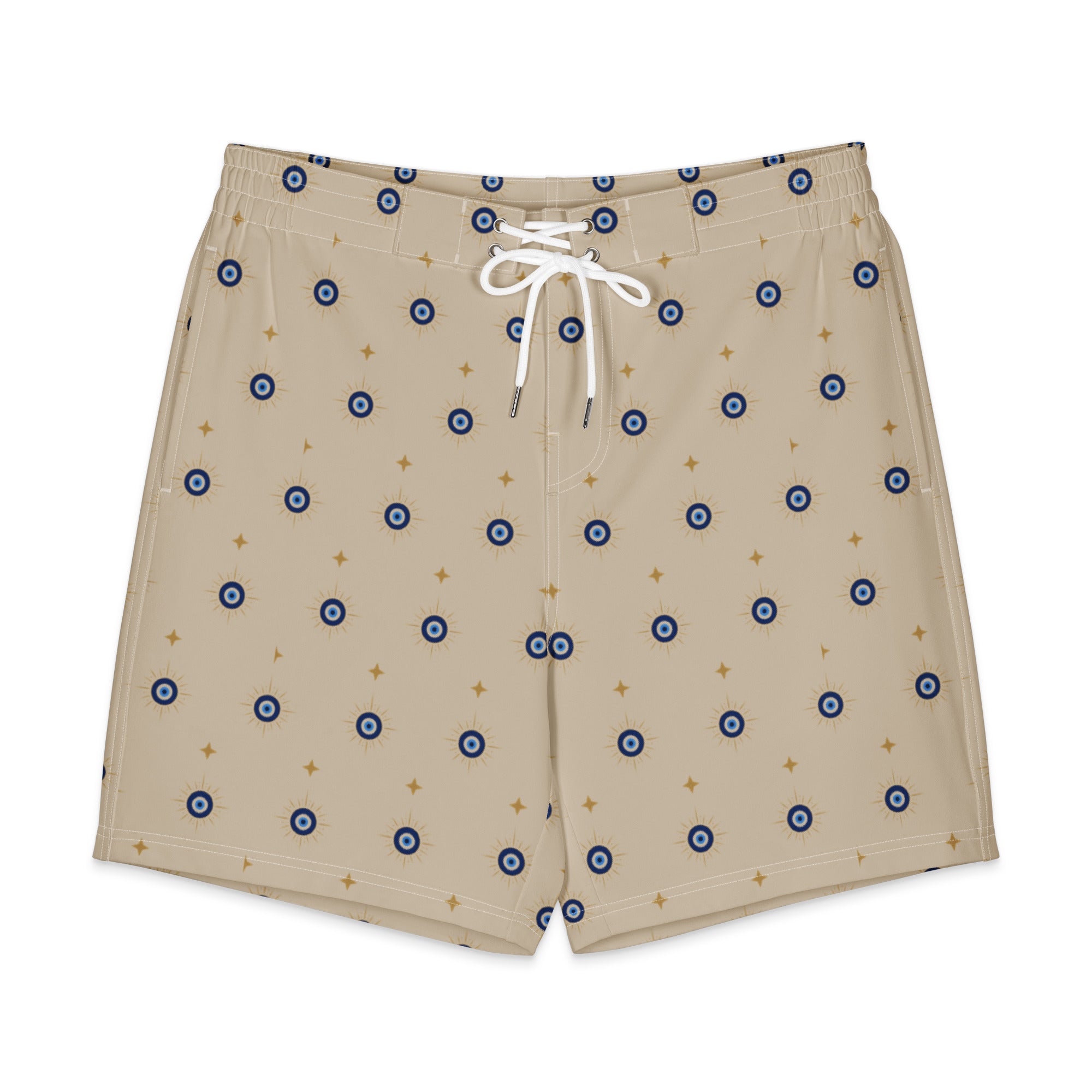 Turkish Coffee Swim Shorts – front view
